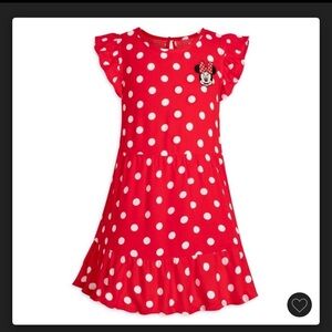 Girls Minnie Mouse  polkadot dress Disneyland